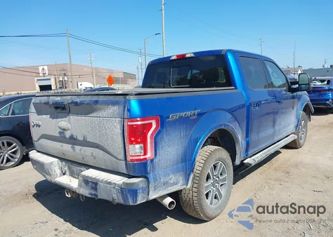 2017 Ford F150 Supercrew from USA, damaged, VIN 1FTEW1EF1HFA73622